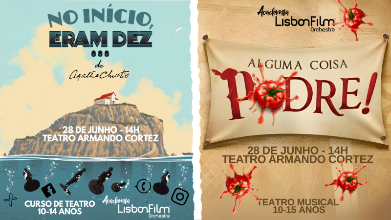 Espetáculo Final Academia LFO - Curso de Teatro Musical 10-15 anos e Curso de Teatro 10-14 anos